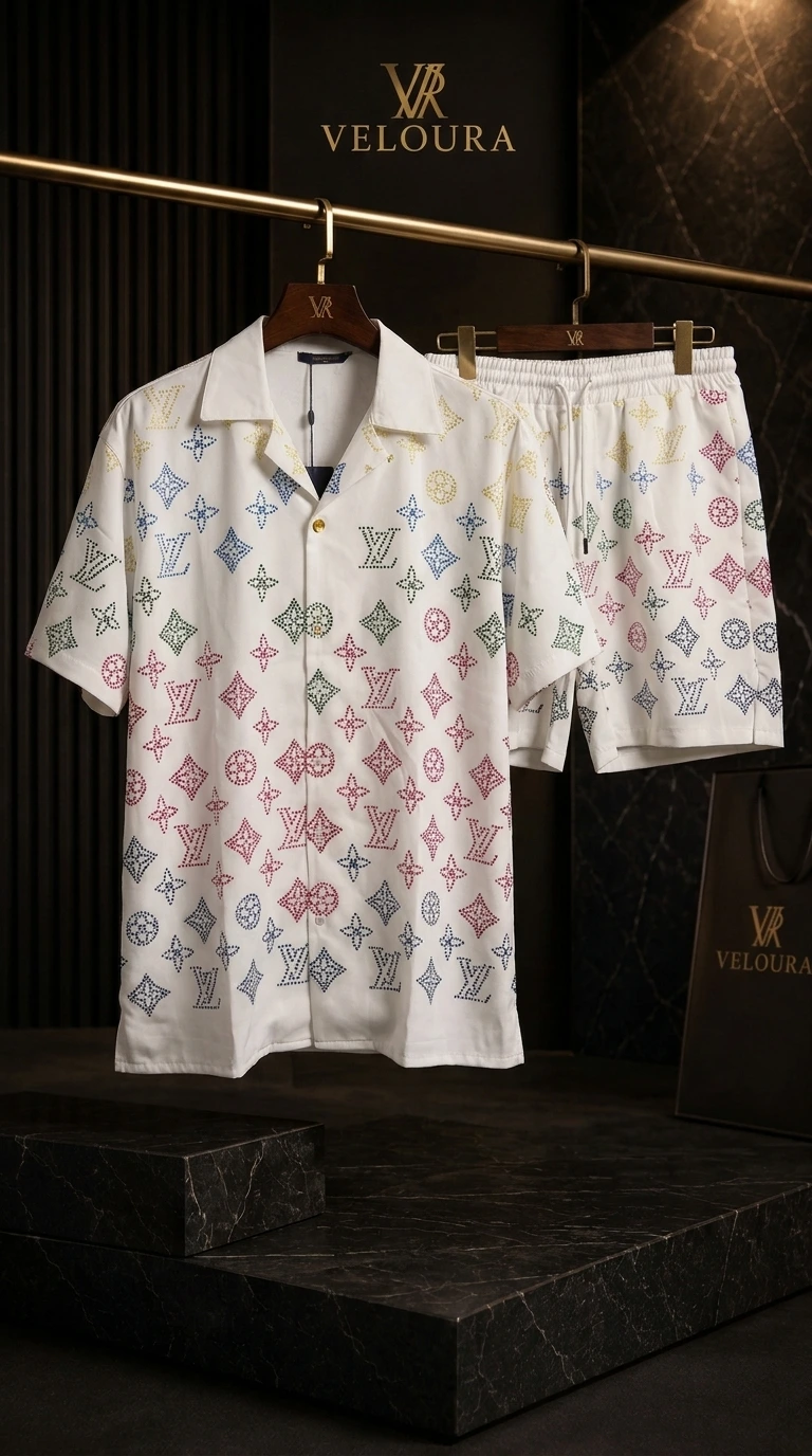 Silk Short Pajamas